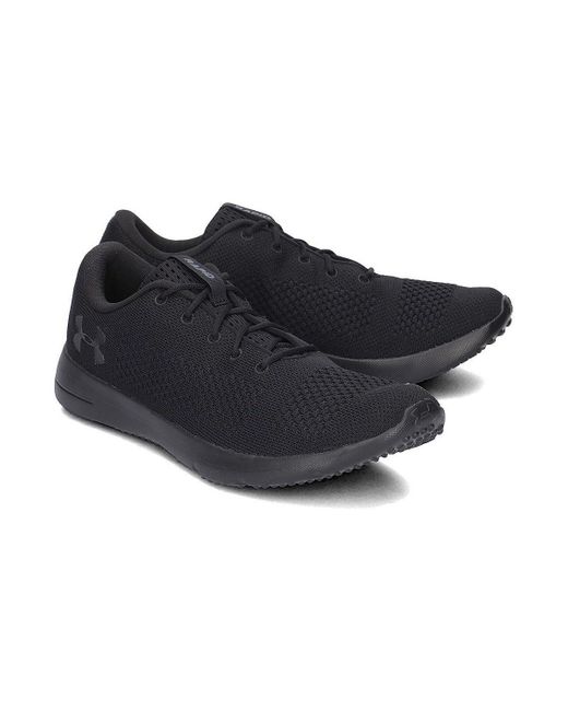 under armour black trainers
