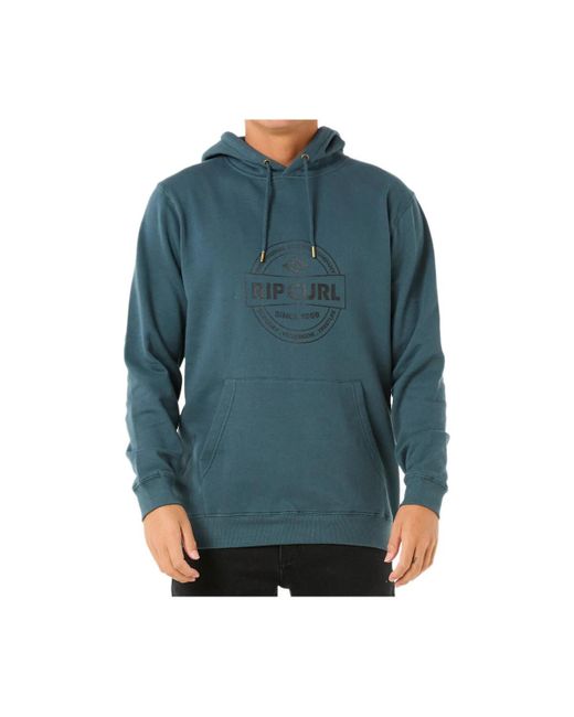 Sweat-shirt STAPLER HOOD Rip Curl pour homme en coloris Green