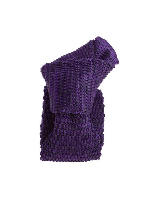 Cravates et accessoires Cravate tricot ARCOBALENO Clj Charles Le Jeune pour homme en coloris Purple