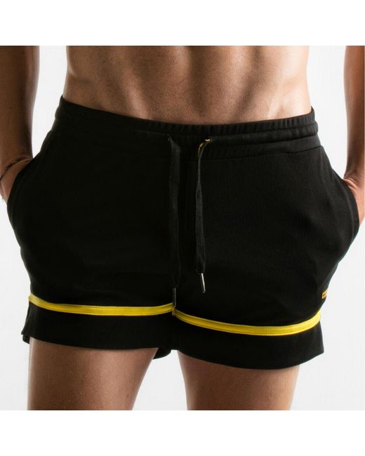 Short Short Pinhole Code22 Code 22 pour homme en coloris Black