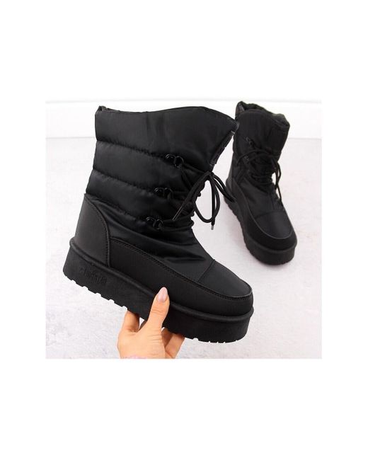 Bottes neige INT2071 Big Star en coloris Black