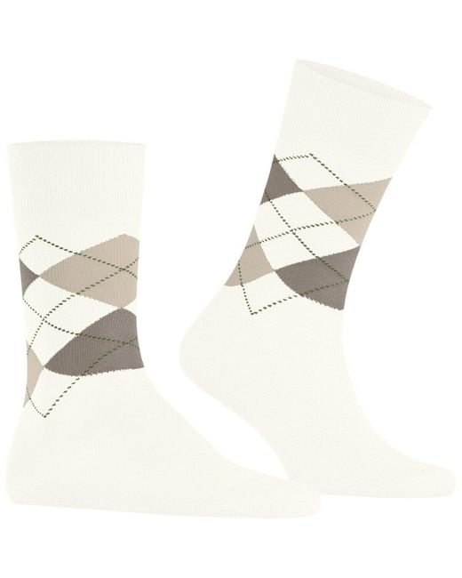 Chaussettes Chaussettes Paquet de 1 Manchester Burlington pour homme en coloris Natural