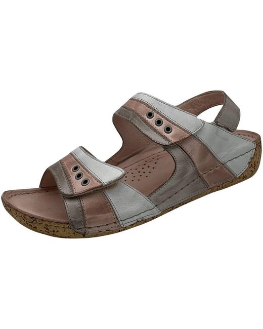 Sandales Compensées Gemini en coloris Brown
