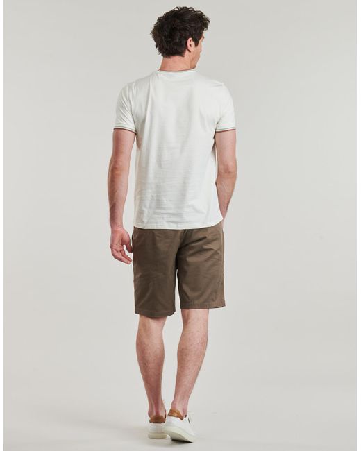 T-shirt TWIN TIPPED T-SHIRT Fred Perry pour homme en coloris Gray