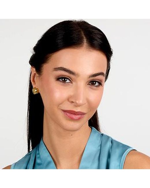 Bijoux Boucles d'oreilles en acier Cleor en coloris Metallic