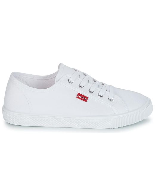 MALIBU BEACH S femmes Chaussures en blanc Levi's en coloris Blanc - 21 % de  réduction | Lyst