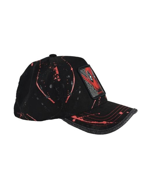 Casquette Marvel Deadpool Capslab en coloris Black
