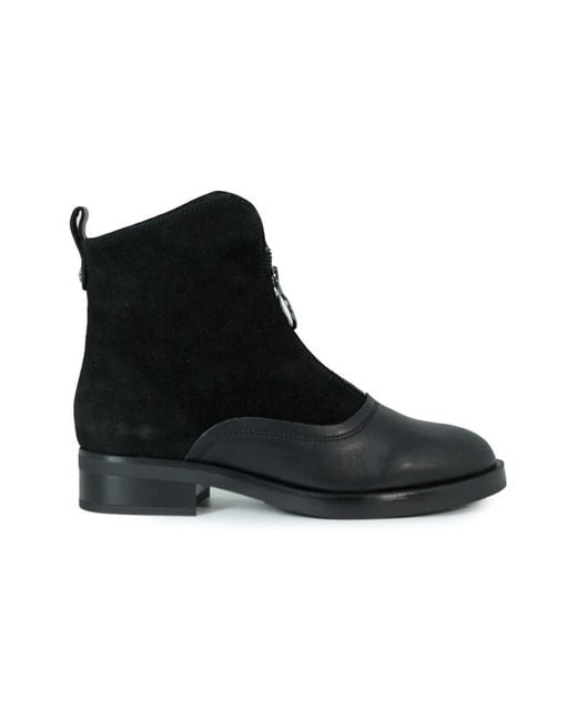 Bottines BOTÍN CON CREMALLERA FRONTAL 4713 NEGRO Porronet en coloris Black