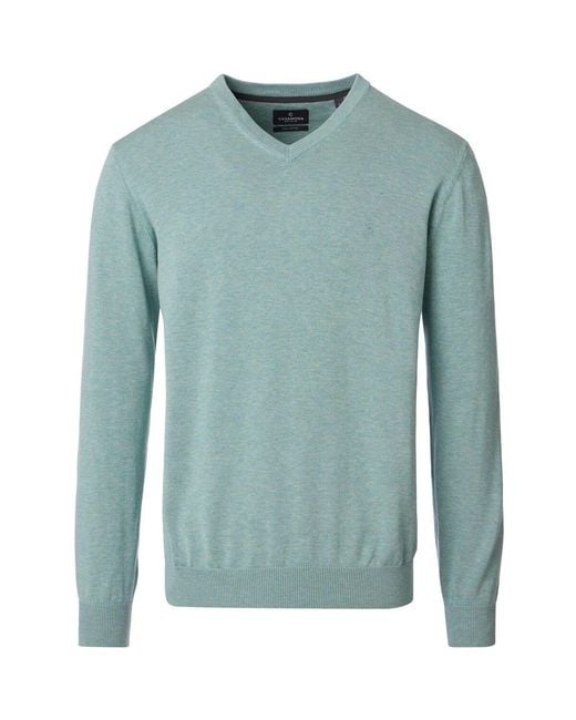 Sweatshirts Pull Clair CASA MODA pour homme en coloris Green