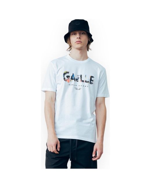 T-shirt GAABM00129PTTS0043 BI01 Gaelle Paris pour homme en coloris Blue