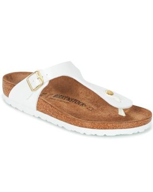Infradito Gizeh di Birkenstock in Brown