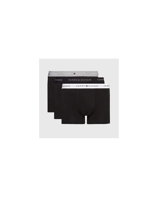 Slips Lot de 3 boxers noirs en coton bio Tommy Hilfiger pour homme en coloris Black