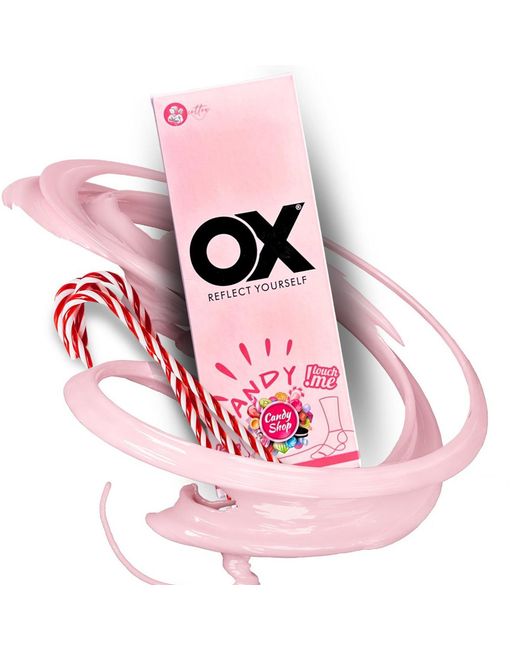 Chaussettes Ox en coloris Pink