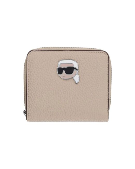 Karl Lagerfeld Portemonnee A1W32126 in het Natural