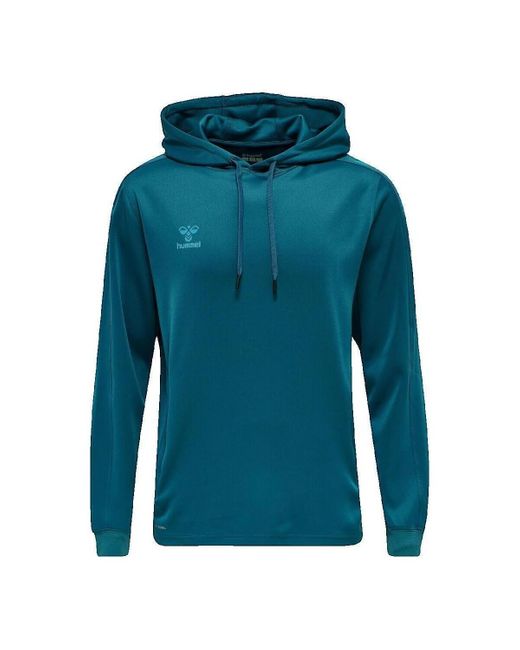 Sweat-shirt Sweat à capuche Core XK Poly Sweat Hoodie Hummel pour homme en coloris Blue