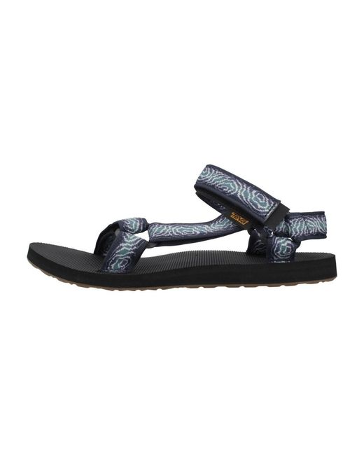 Sandales plates 1004006tv Teva pour homme en coloris Blue