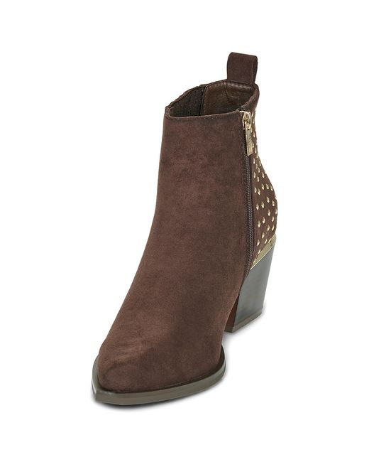 Bottines 146507 Xti en coloris Brown