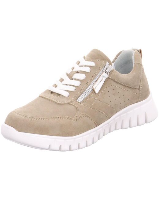 Baskets Basses Longo en coloris Natural