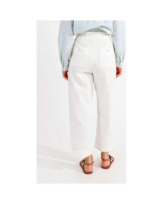Pantalon TR163CP-WHITE Molly Bracken