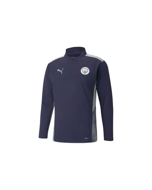 T-shirt d'entraînement MANCHESTER CITY PUMA pour homme en coloris Blue