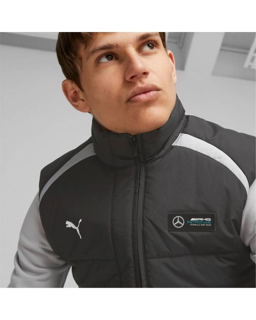 Veste Mapf1 Padded Gilet PUMA pour homme en coloris Black