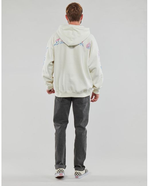 Volcom Capuchon Sweaters Fa Ryser Po in het Gray voor heren