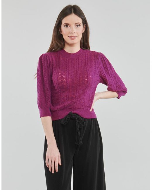 Pull Moony Mood en coloris Purple