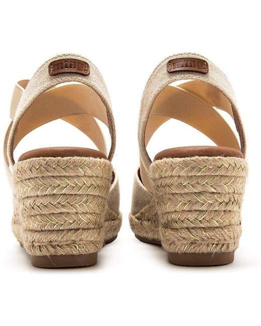 Espadrilles MADA MTNG en coloris Natural