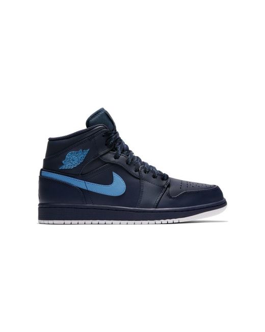 lyst nike air jordan 1 metà di ossidiana, scarpe da uomo (pivot) lyst nike air jordan 1 metà di ossidiana, scarpe da uomo (pivot)