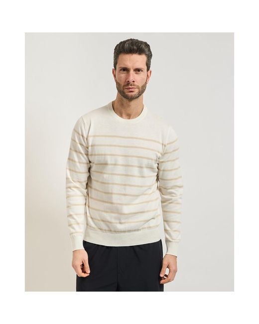 Pull Pull Settemezzo à rayures horizontales SETTE/MEZZO pour homme en coloris Natural