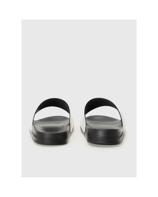 Claquettes 40786 EA7 pour homme en coloris Black