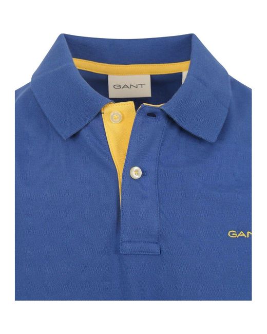 T-shirt Gant pour homme en coloris Blue