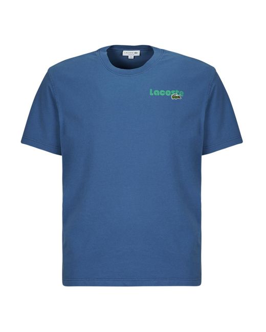 T-shirt TH7544 Lacoste pour homme en coloris Blue