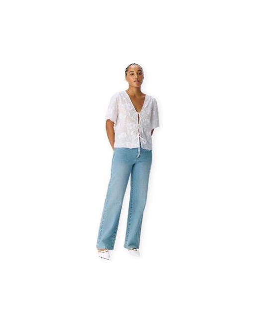 Blouses Top Mini - White Object
