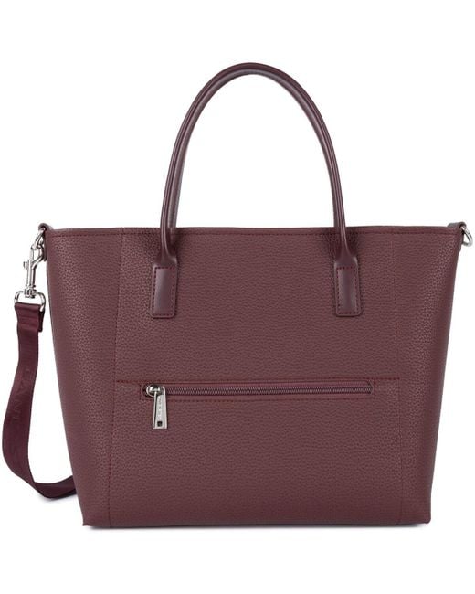Cabas Sac cabas main Maya Double KBA Lancaster en coloris Purple