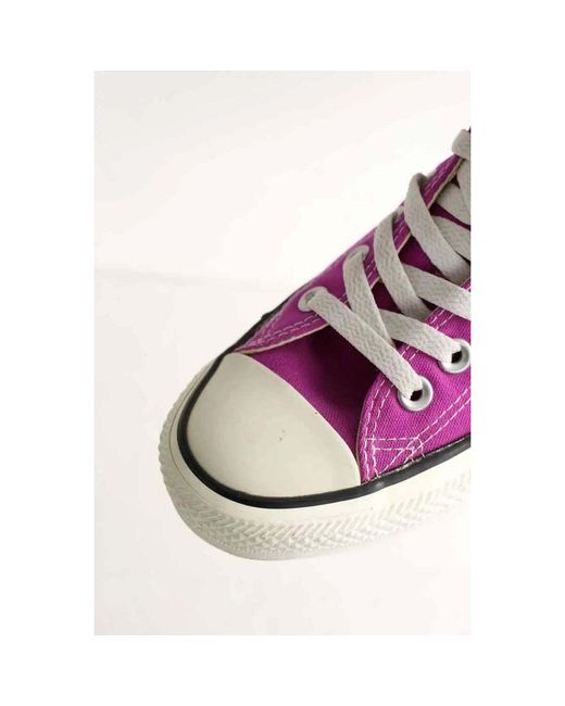 Baskets Basses Baskets Violettes Converse en coloris Pink