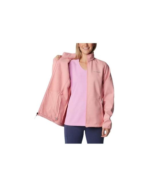 Doudounes Kruser Ridge II Softshell Columbia en coloris Pink