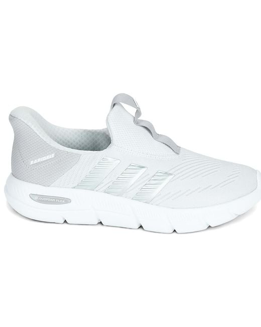 Adidas Instappers Cloudfoam Flex in het White