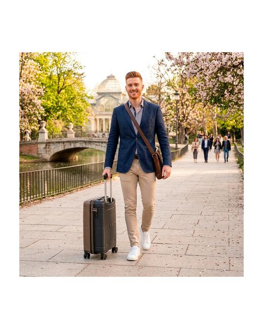 Valise Clyde Itaca en coloris Brown