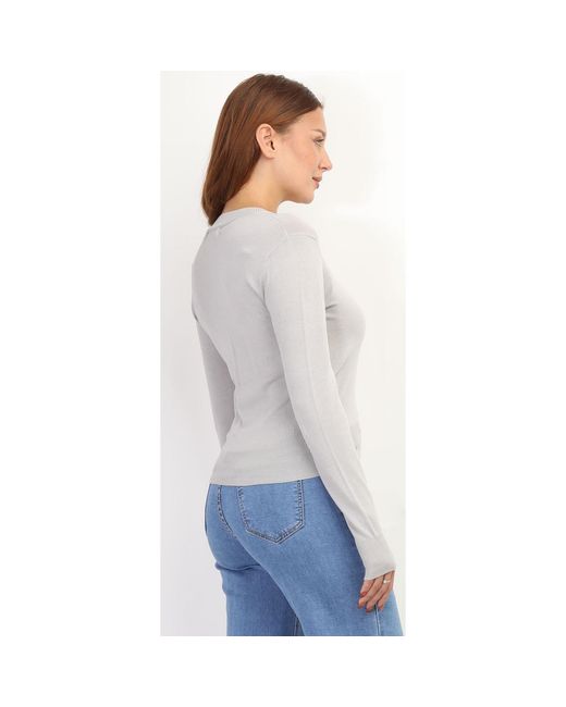 Pull Pulls pour - Gris La Modeuse en coloris Gray