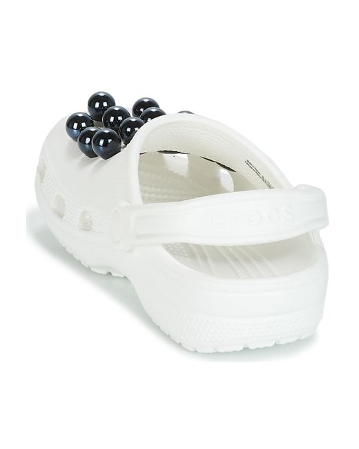 crocs classic timeless clash pearls clog