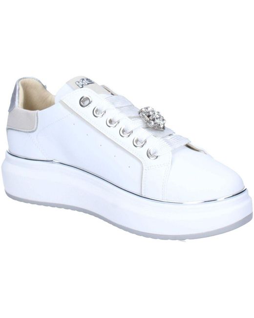 Baskets Basses Keys en coloris White