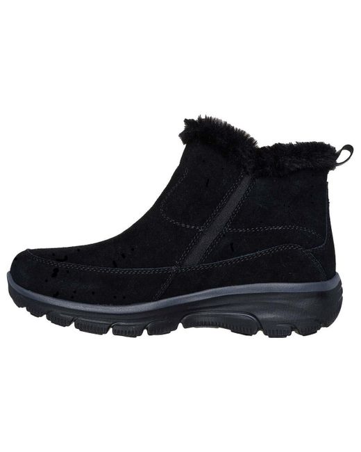 Bottines 167862 RELAXED FIT: EASY GOING - COOL ZIP! Skechers en coloris Blue