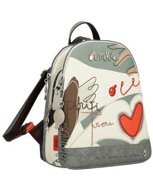 Sac a dos 176507VTPE25 ANEKKE en coloris Gray