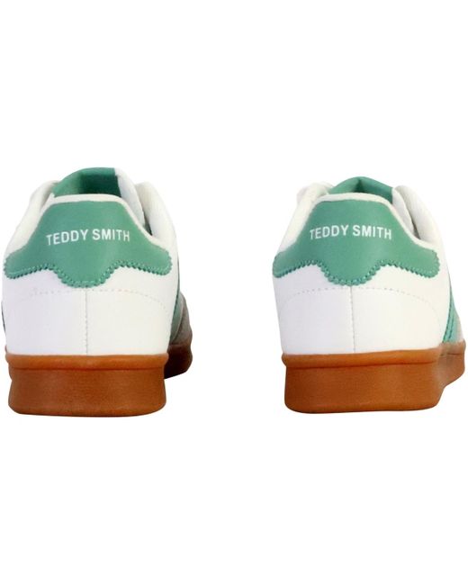 Baskets basses Basket Cuir Blouson Smith Teddy Smith en coloris Blue