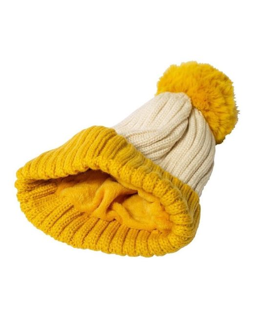 Bonnet Bonnet Adele Chapeau-Tendance en coloris Yellow