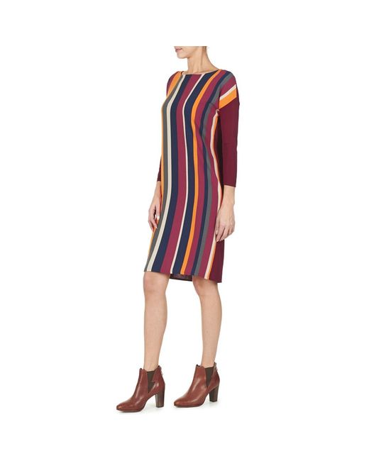 Robe Benetton en coloris Red
