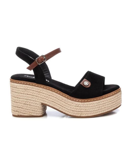 Espadrilles 172578 Refresh en coloris Black