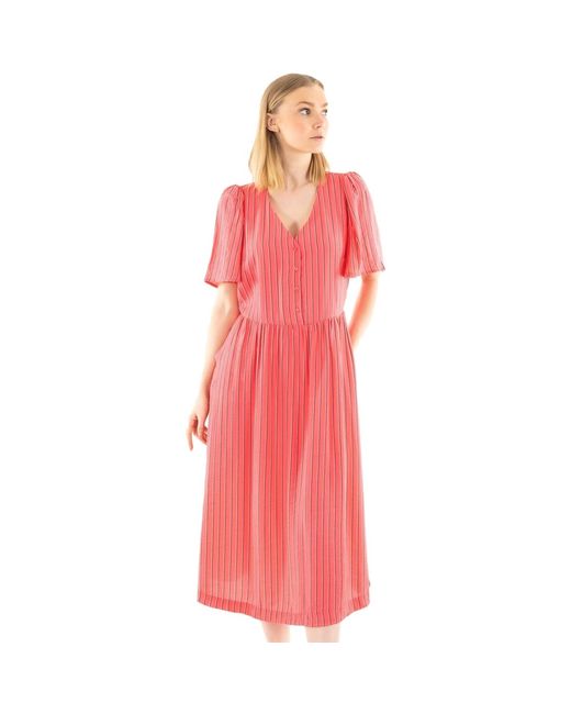 Robe 20121246 Ichi en coloris Pink