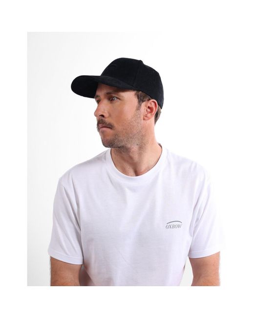 Casquette Casquette velours, logo brodé EVAZI Oxbow pour homme en coloris Blue